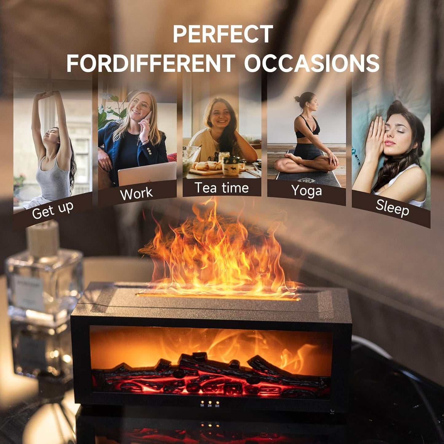 Fireplace Flame Aromatherapy Diffuser™