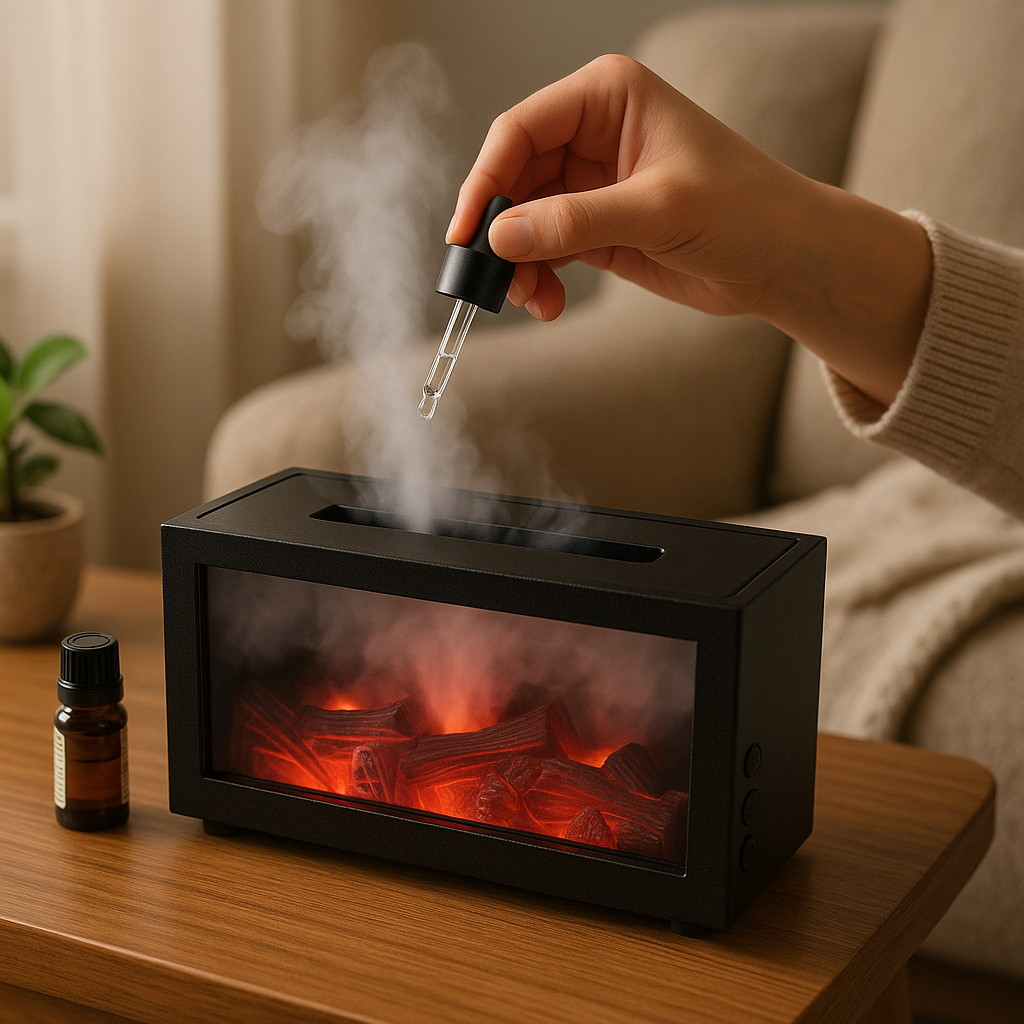 Fireplace Flame Aromatherapy Diffuser™