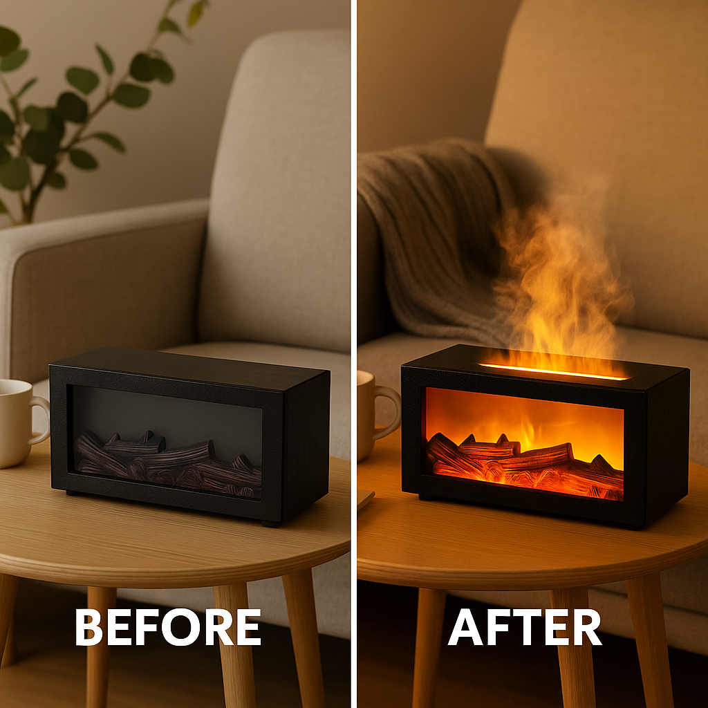 Fireplace Flame Aromatherapy Diffuser™