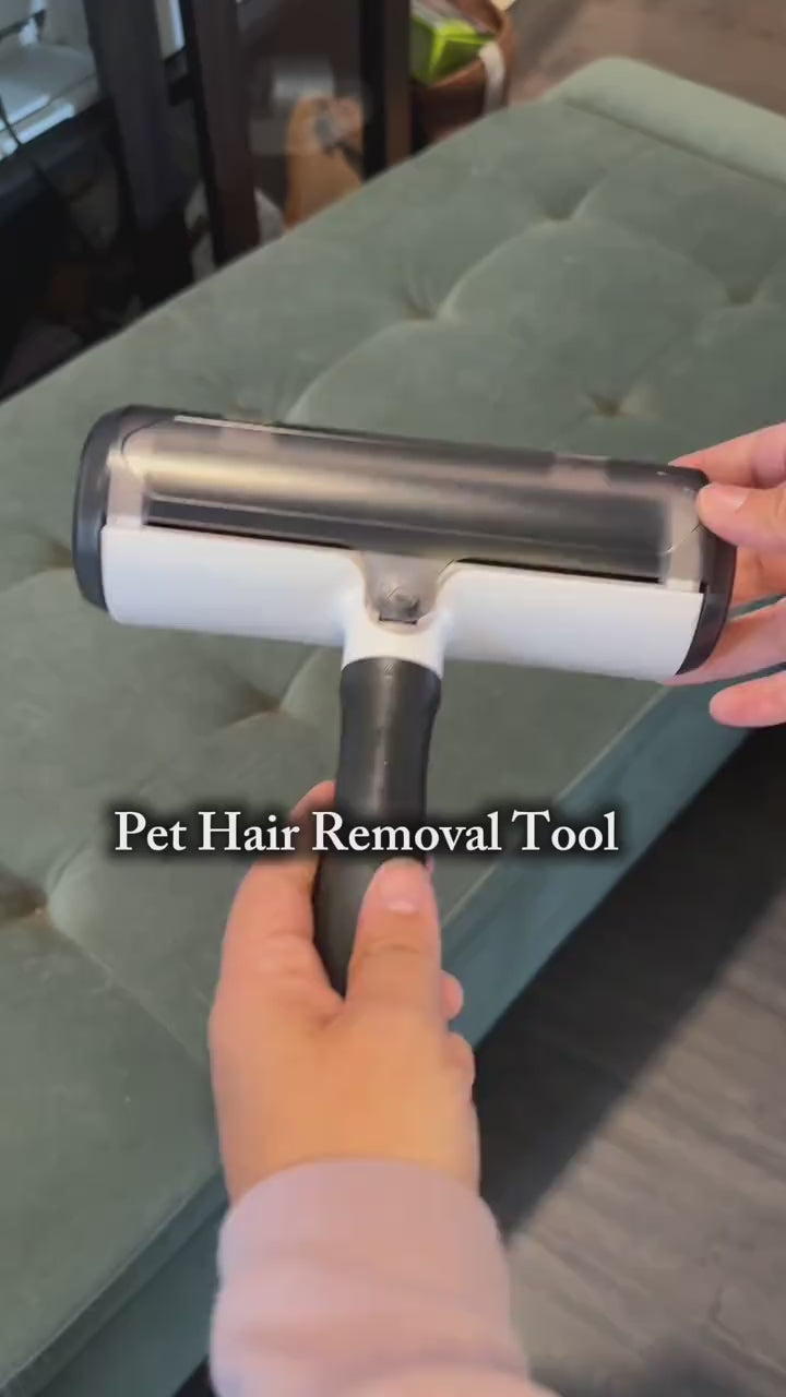 Pet Hair cleaning roller video