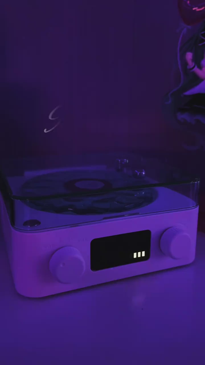 Vinyl Player Bluetooth Speaker video