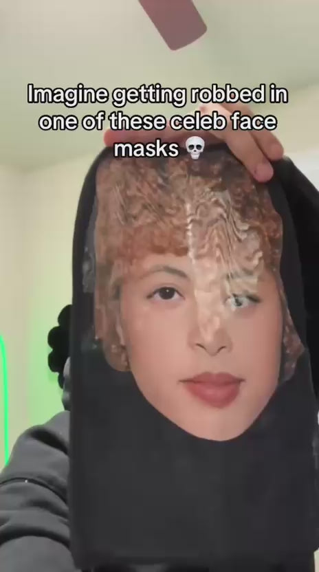 3D Celebrity Face Mask video
