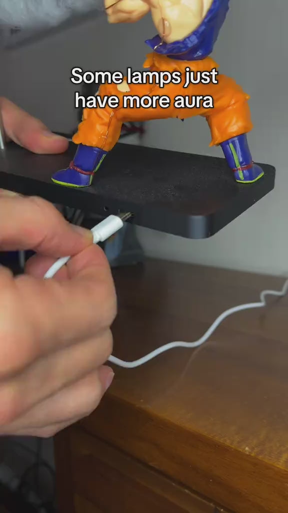 Goku Magnetic Desk Lamp video