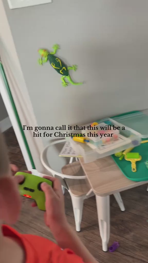 Interactive Climbing Gecko video