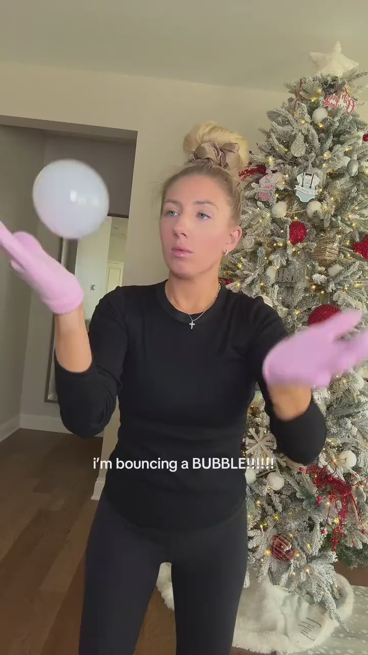 Smoke bubble blower video